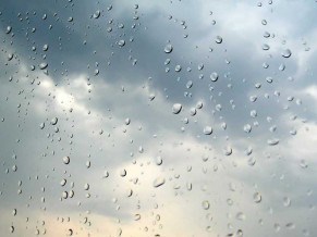 Rain - on the road in Nova Scotia