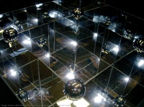 The Holographic Moment: Every action is part of a designed greater whole - photo of mirror cube