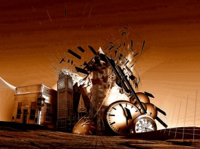 SIDDHARTA: Time and the meaning of existence - image pile of watches in a desert