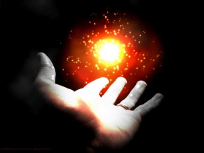 Energy healing - interview with Margie Mulligan -hand with ball of energy
