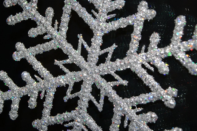 SNOWFLAKE - shoveling snow