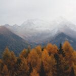 mountain autumn trip of trust