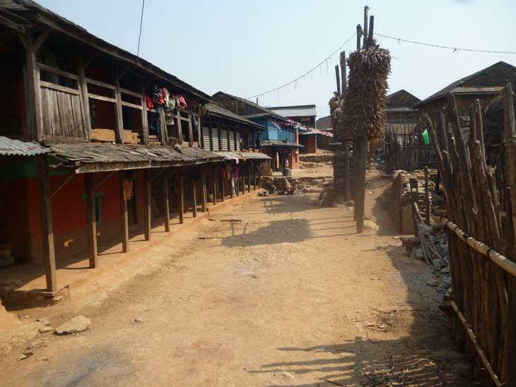 Town near Bandipur, Nepal