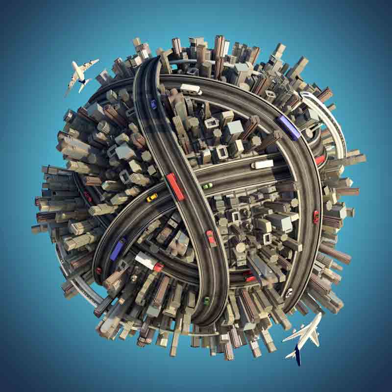 Humankind's inertia and climate change