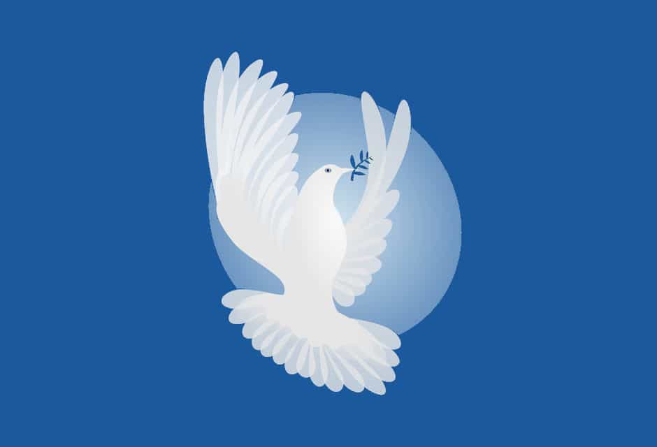 PARABLES OF PEACE by Khalil Gibran 13 A dove - Kahlil Gibran's parables of peace