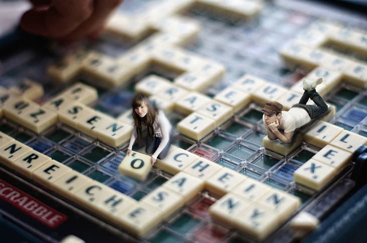 Playing Scrabble