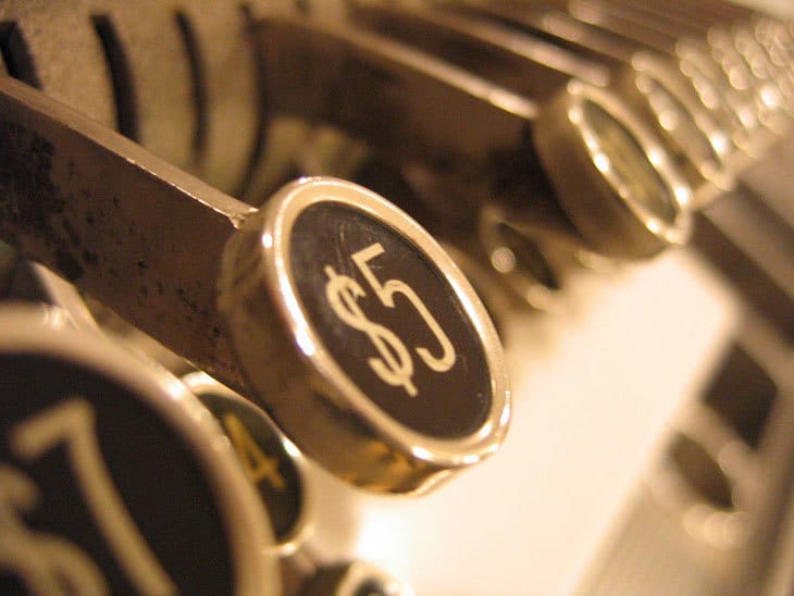 cash register - money