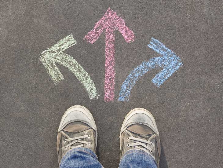 WHAT NEXT?: Take time to wait before making a big life decision 36 Taking a step