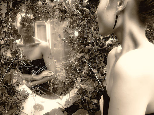 Looking in the mirror - how to let go of attachments