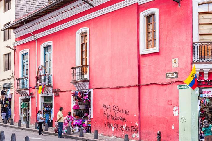 Street in Quito