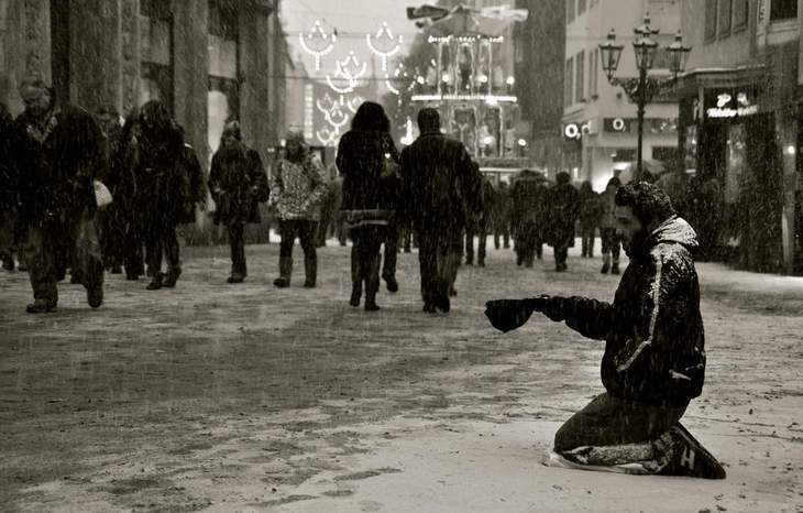 Homeless guy - Fiction story Posthumous Writer