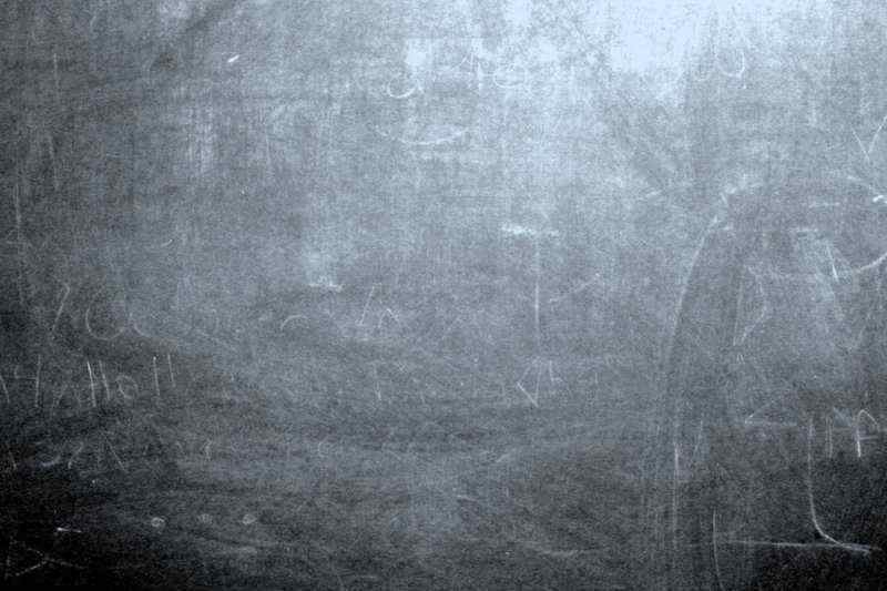 erased chalkboard - unlearning