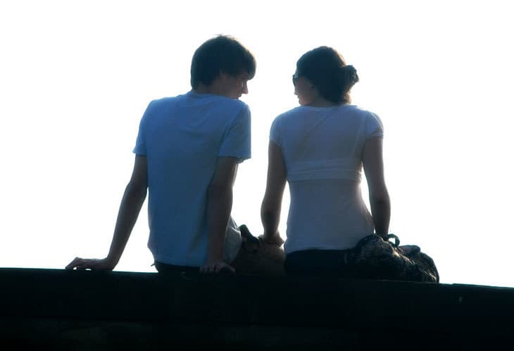 couple talking - relationship connection