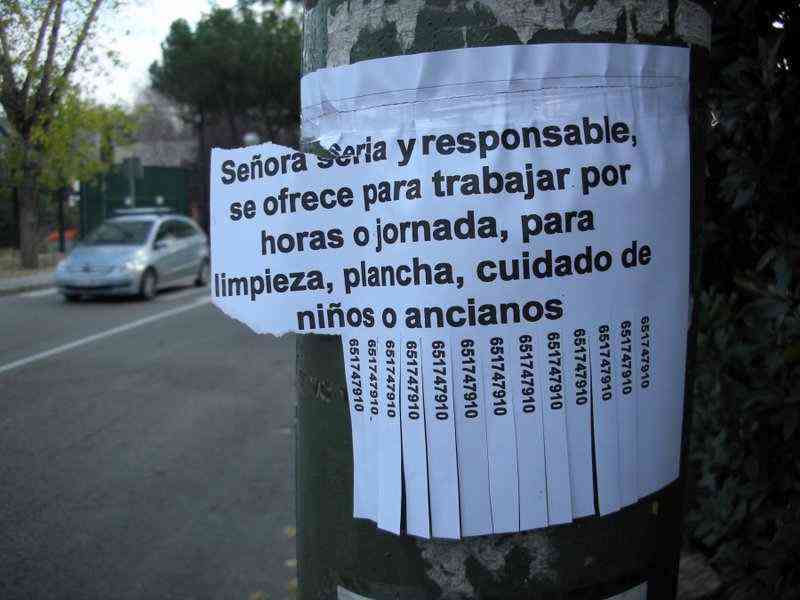 job wanted sign - mindful unemployment