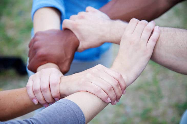 Hands connected - Neuroscience and racial attitudes