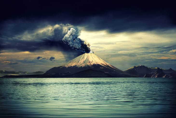 Volcano - Three poems by Max Reif