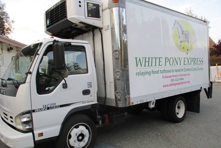 WHITE PONY EXPRESS: A prototype solution to the problem of community hunger 13 Delivery truck cropped - White Pony Express