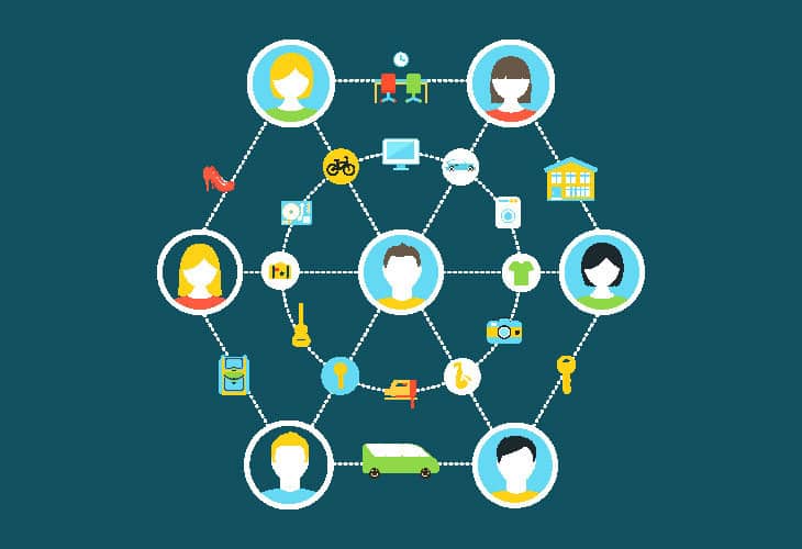 Collaborative economy concept