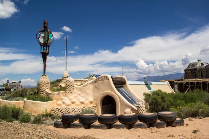 Earthship in Taos, NM