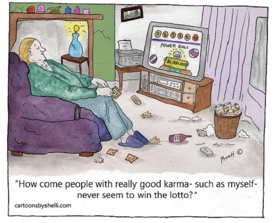 lotto cartoon small three