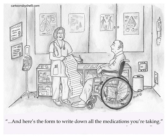 patient meds list small