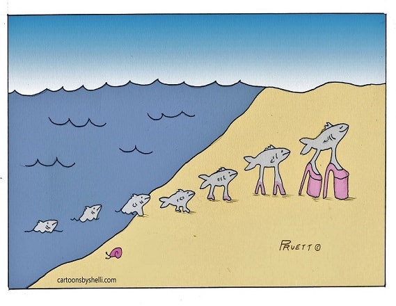 A Fish in Stilettos 13 stiletto fish cartoon small