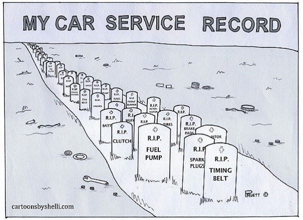 small altered service cartoon