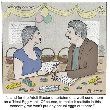 easter cartoon altered