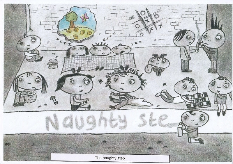 naughty step group kids