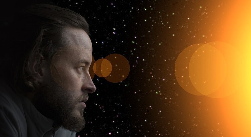 DON’T GET MAD, GET CONSCIOUS: Can President Trump make you a better person? 13 face looking into a glow