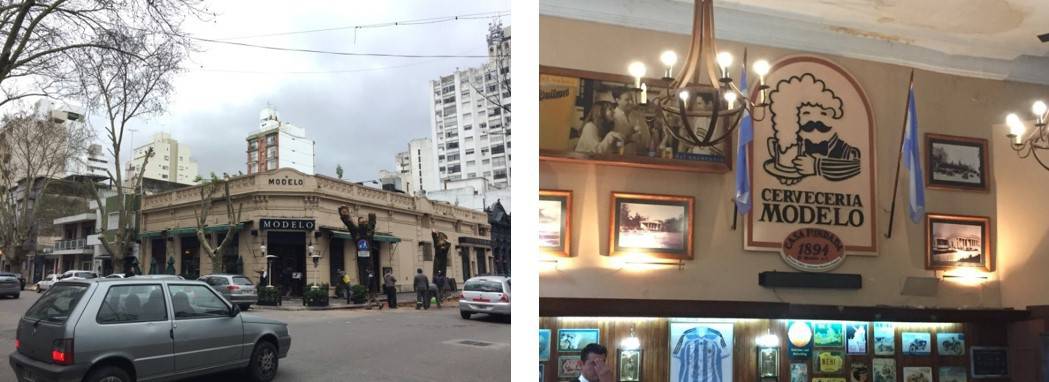 Scenes from Modelo restaurant - "The personal" touch" in a big Argentine city
