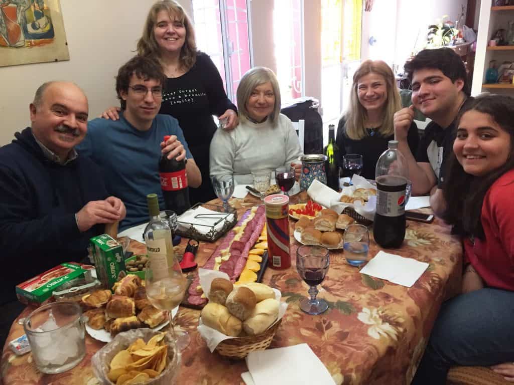 Sunday feast with Carlos family - "The personal" touch" in a big Argentine city