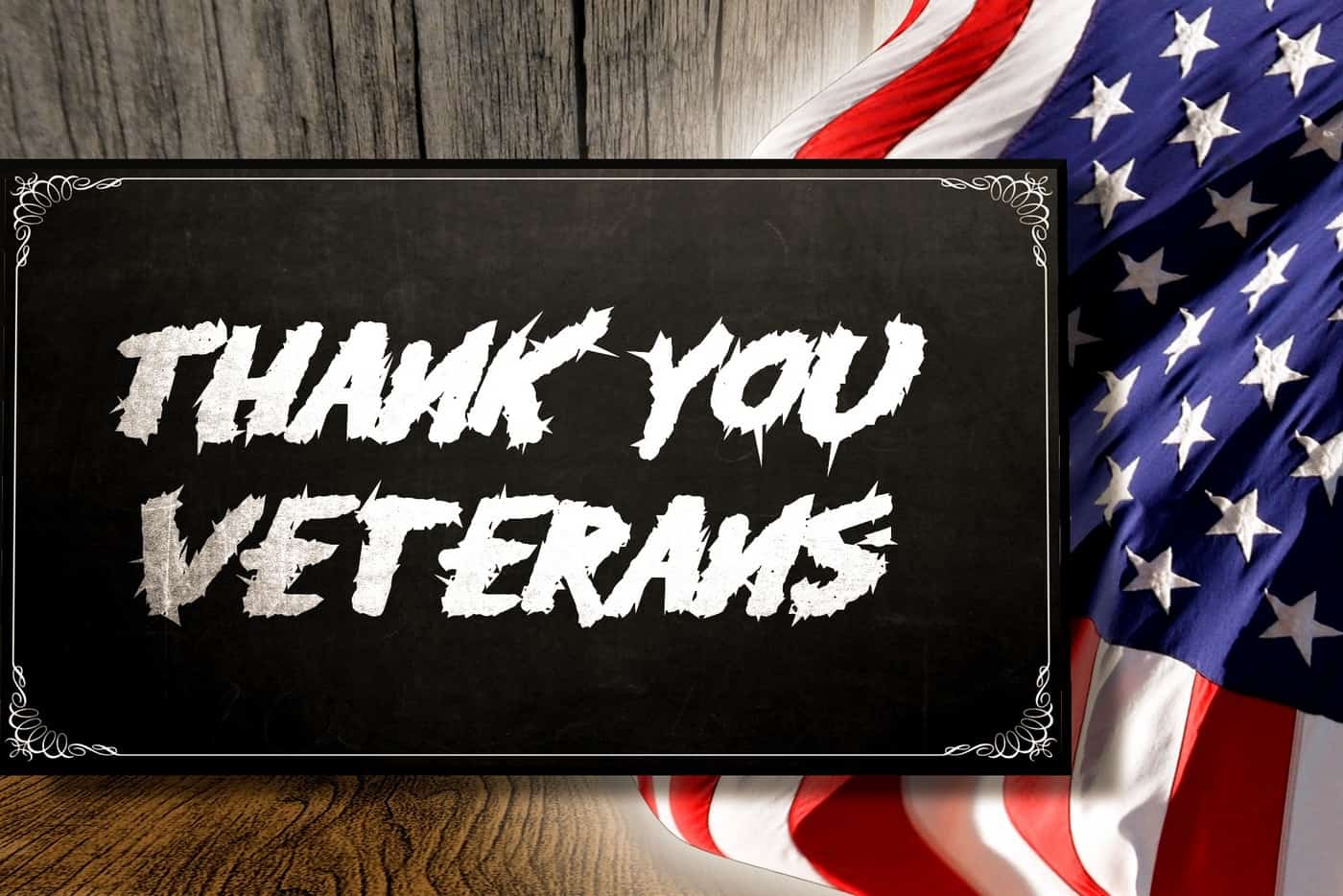 thank you veterans poster