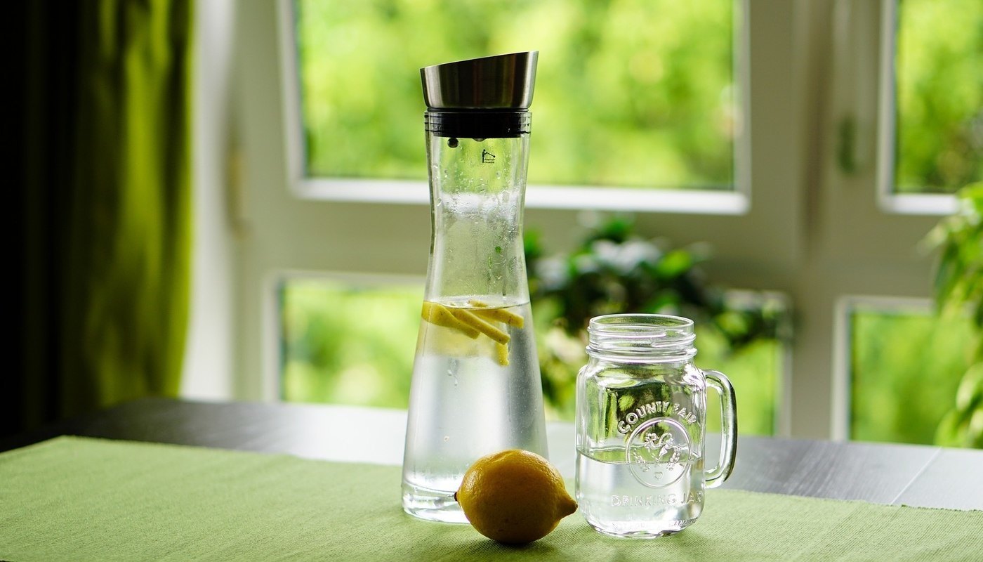 EMBRACE FASTING: 5 insights I gained from fasting 16 Water flask and glass with lemon