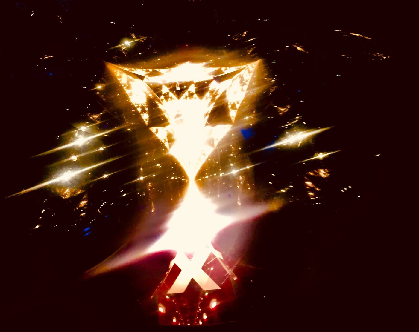 Rare quartz from Rochester Museum and Science Center, digitally enhanced by photographer