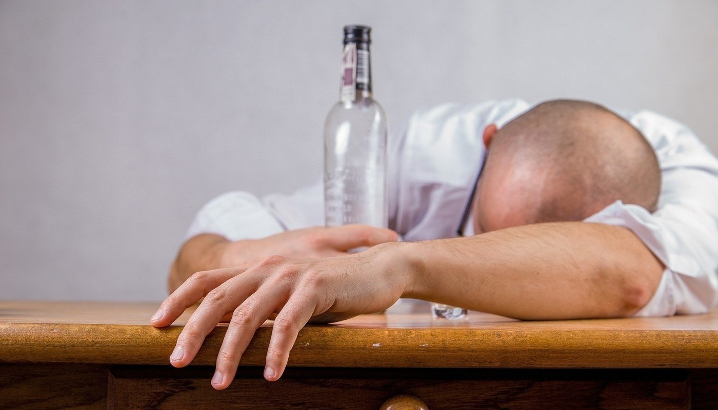 DRUGS AND ALCOHOL RECOVERY: Building back up from rock bottom 15 drunk man with bottle