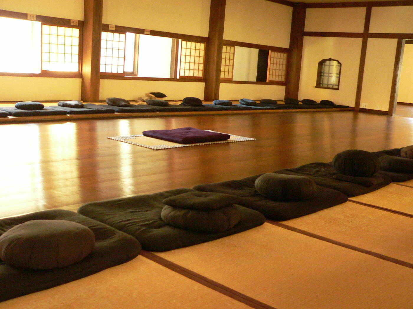 Meditation zendo