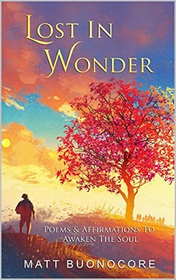 POEMS BY MATT BUONOCORE: Allowance, Desire, The Gentle Way and more 14 Front cover of Lost in Wonder by Matt Buonocore