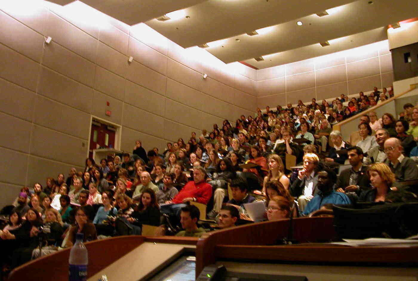 Students in university lecture