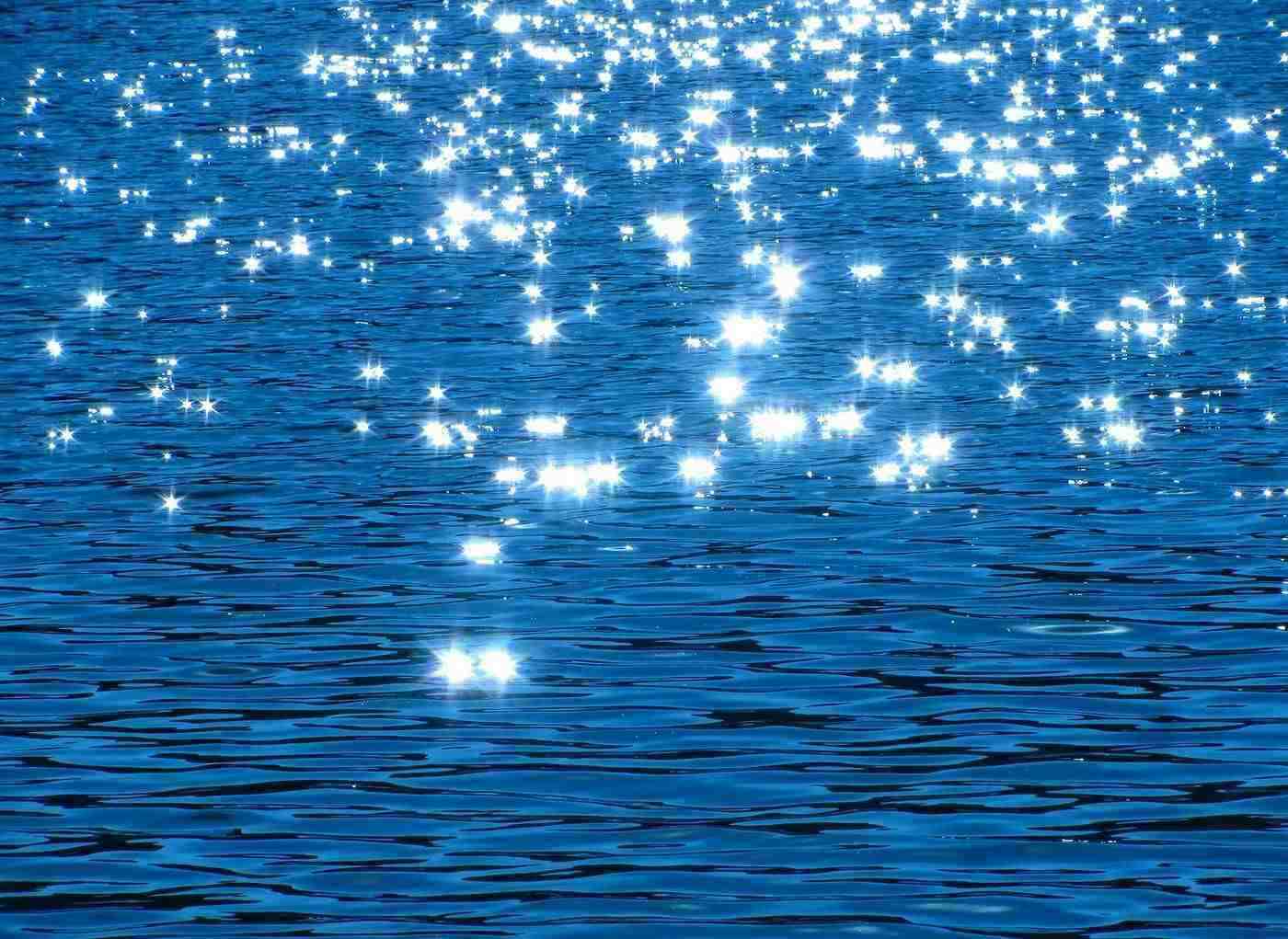 Sparkling lake