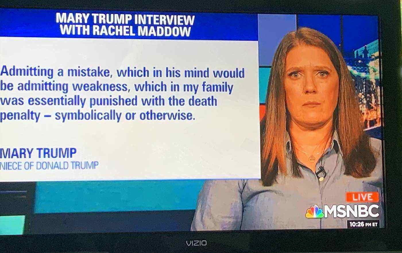 Quote from Mary Trump