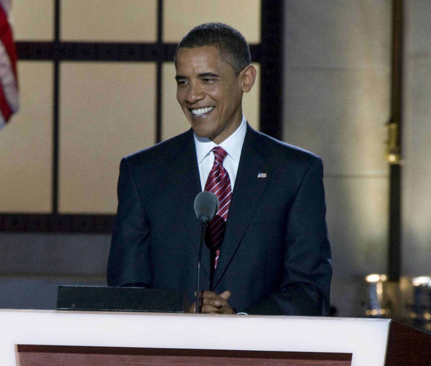 Barack Obama at 2008 Democratic national convention