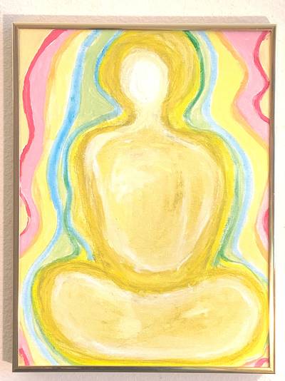 POEMS BY MAX REIF: A Cry From Down the Rabbit Hole in the Time of the Pandemic and more 16 "Flow" painting by Max Reif