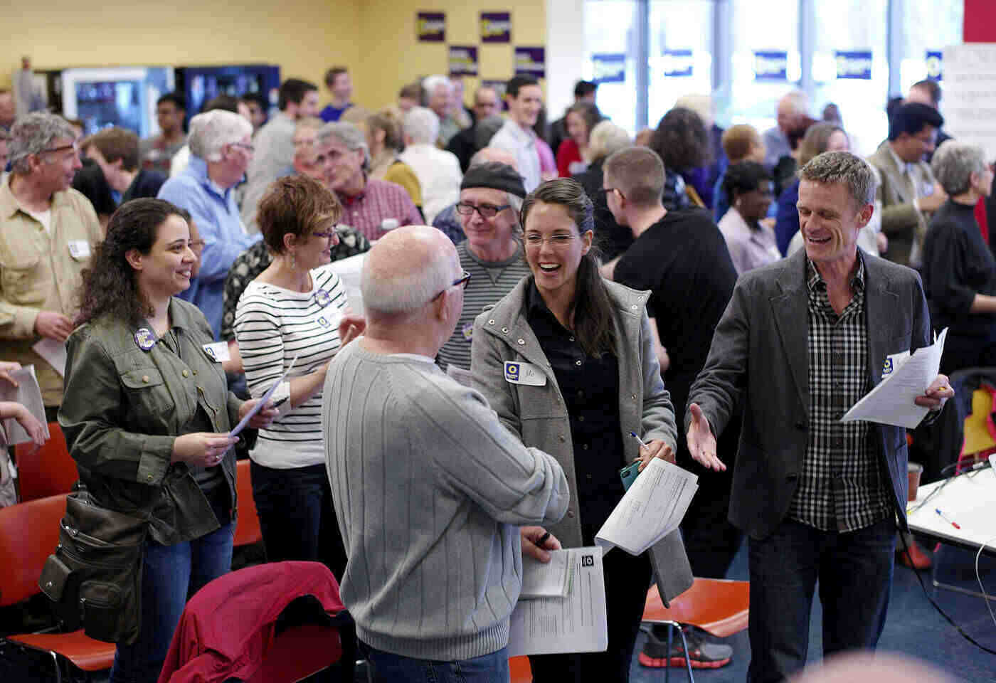 SPIRITUAL LESSONS: 3 parables for our time of social distancing 14 Group of people at volunteer meeting