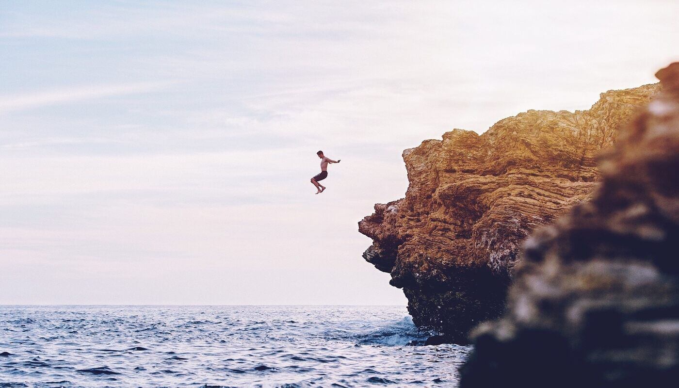 cliff diver