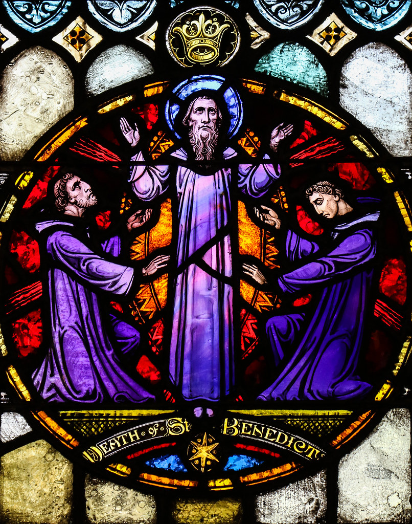 MODERATION, OBEDIENCE, CHARITY: The timeless example of Saint Benedict of Nursia 19 Death of st benedict