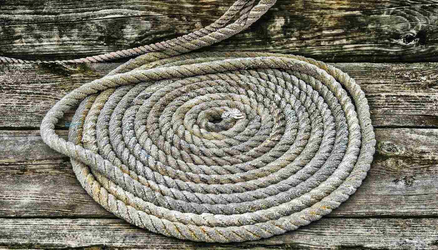 coiled rope