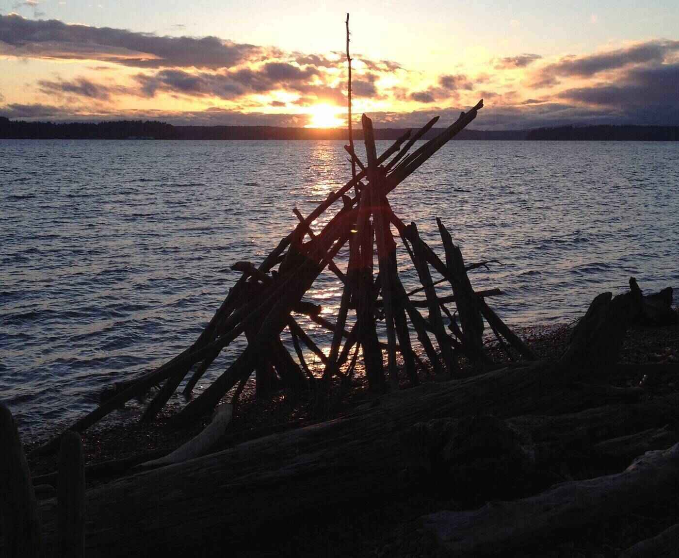 POEMS BY GEORGE PAYNE: I Have Something You Want to Hear, Your Hair Glowed and more 13 Driftwood pleasingly arranged on beach