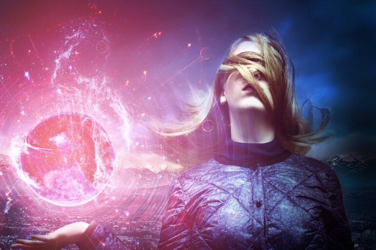 woman with spells