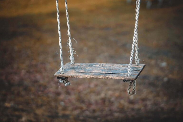 empty swing